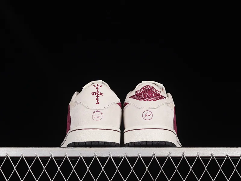 All Categories Air Jordan Jordan Series Basketball Shoes Air Jordan 1 Low Travis Scott x Air Jordan 1 Low OG AJ1 Joe 1 Reversed Overhook Joint Style Casual Sports Basketball Shoes DM7866-888